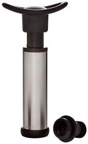 VinoVac Stainless Steel Wine Saver