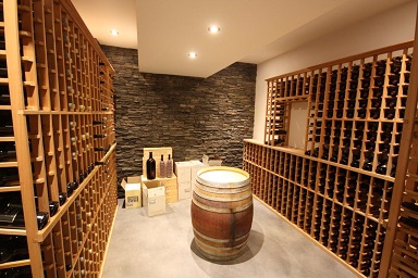 Elite Kit racking - cellar built and racking installed by Design Renovations