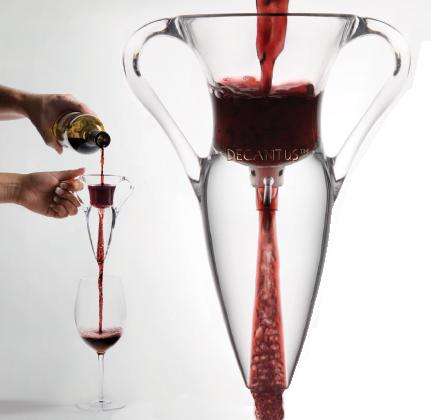 DECANTUS Wine Aerator, A UNIQUE, BY-THE-GLASS WINE DECANTING SYSTEM
