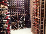 Mustange Powder Lodge wine cellar
