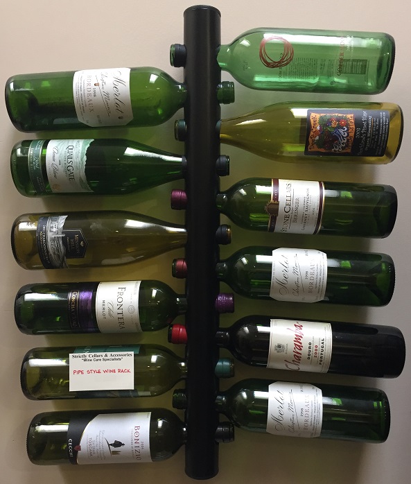 Pipe Style Wine Rack