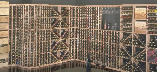 Redrack 2 x 3 Layout as used in most residential wine cellars Okanagan Kelowna Vernon Penticton