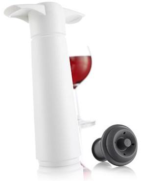 Vacu Vin Wine Saver - White