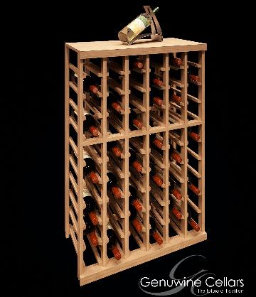 EKR - 750ml 6 Column Half-Height Rack